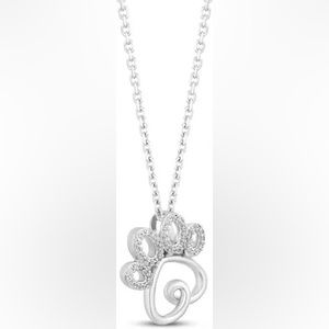 Kay Jewelers Hallmark paw print necklace
